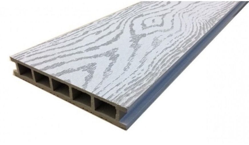 Террасная доска Faynag ALBERO из ДПК серебристого цвета. купить в Краснодаре