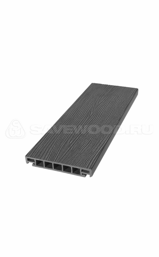 Террасная доска ДПК SaveWood, SW Salix (S) (R), Графит купить в Краснодаре
