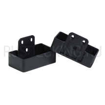 Комплект крепления перил прямое RusDecking Unodeck Графит