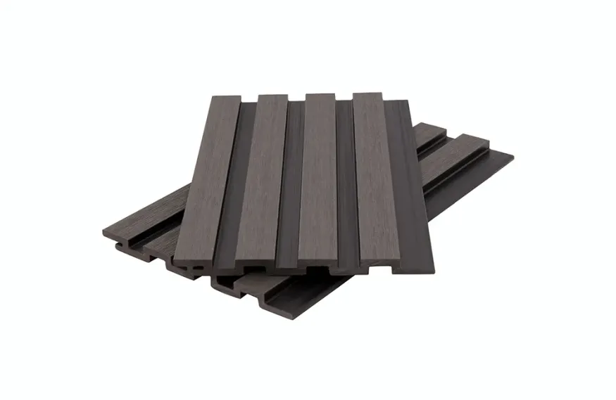 Стеновая панель брусковая из ДПК Polivan Group CO-EX MIX, Grey dark купить в Краснодаре