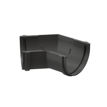 Угол желоба 135˚, Docke Premium, цвет графит