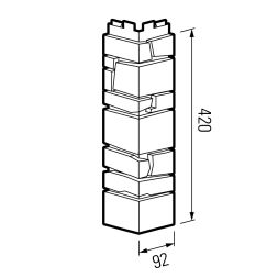 Угол наружный ТЕХНОНИКОЛЬ Камень, Лигурия