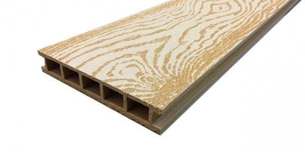 Террасная доска из ДПК Faynag ALBERO цвет тик купить в Краснодаре