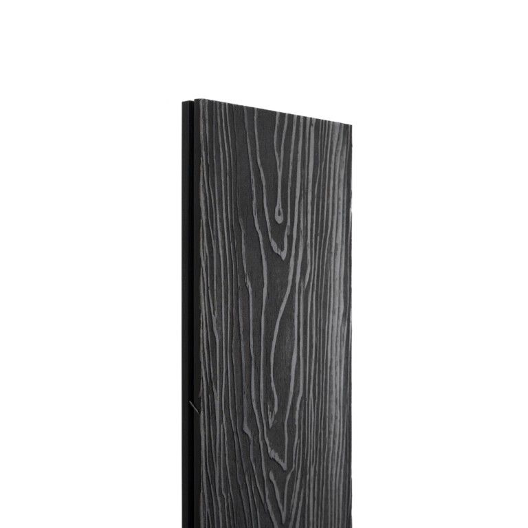 Террасная доска Экодекинг Топ полнотелая, Графит купить в Краснодаре