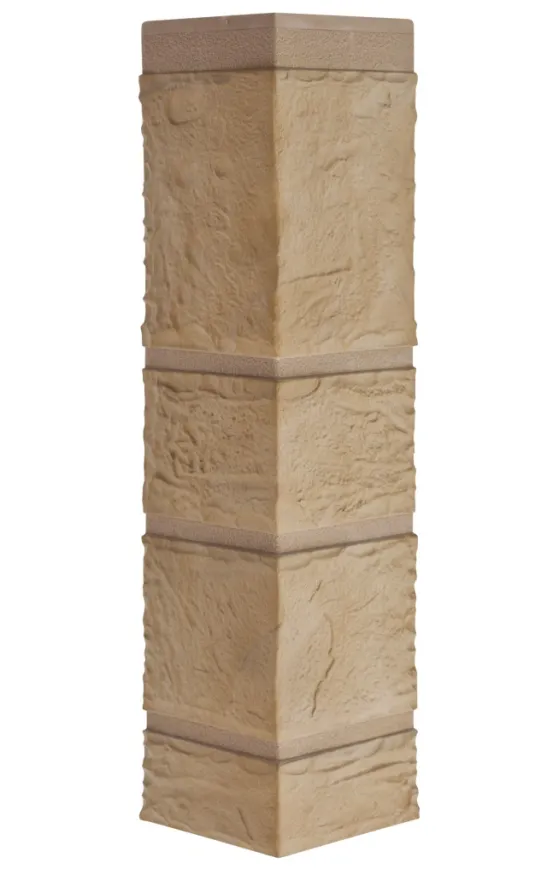 Наружный угол Альта-Профиль Камень Желтый купить в Краснодаре