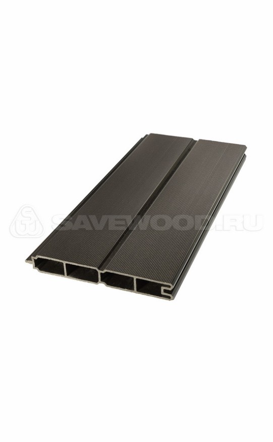 Забор из ДПК Savewood, SW Agger глянцевый, Темно-коричневый купить в Краснодаре