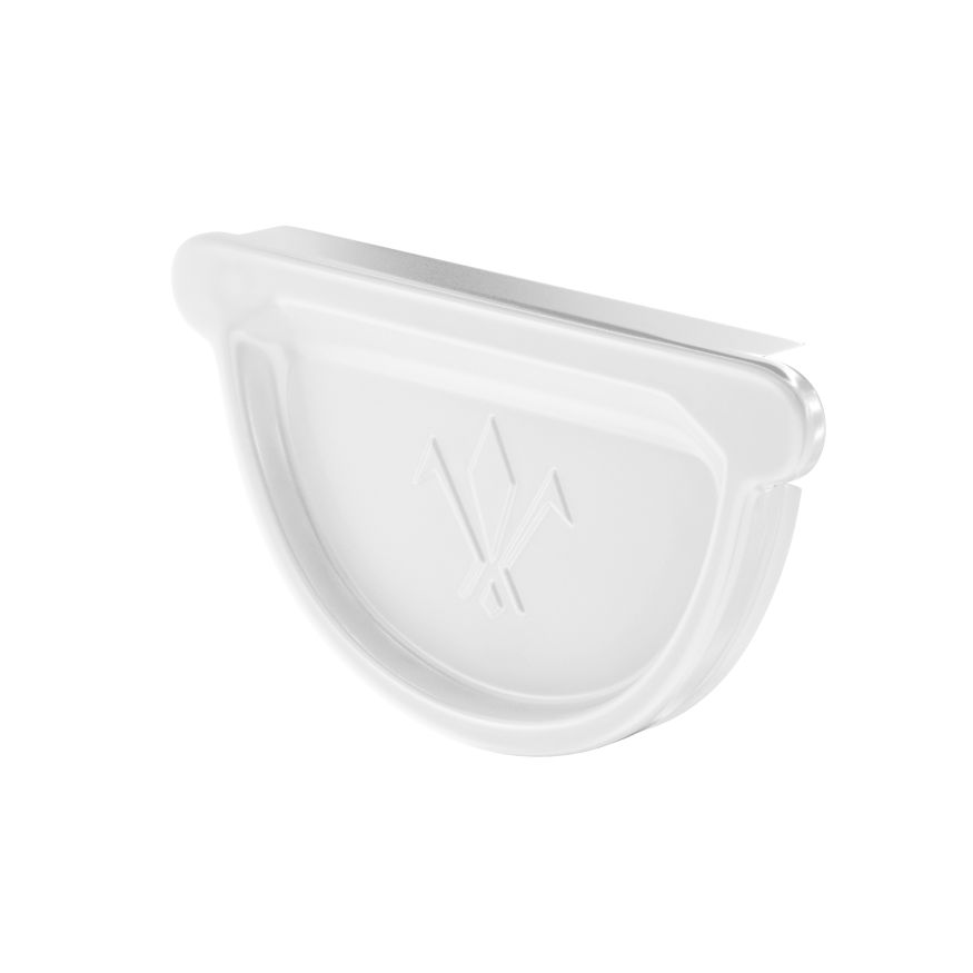 Заглушка универсальная с резиновым уплотнителем Aquasystem, RAL 9003 Белый 150/100 купить в Краснодаре