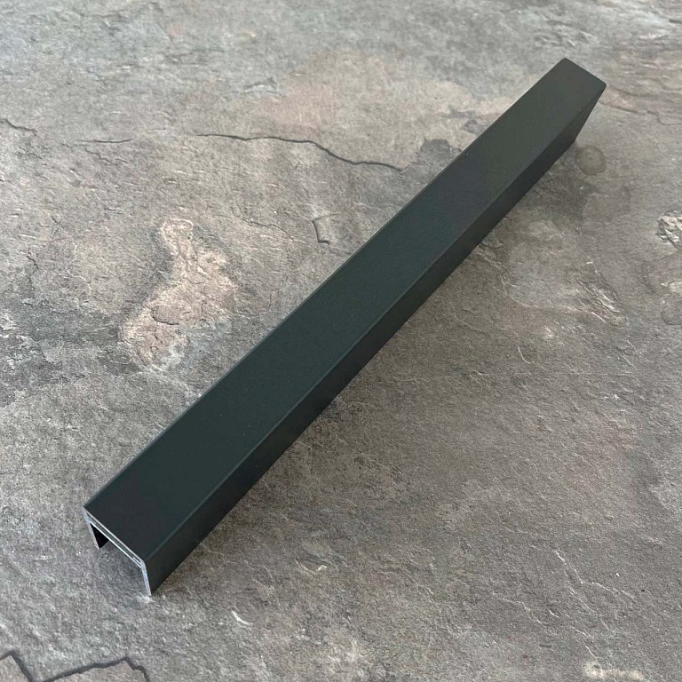 Алюминиевый П-профиль EasyDecking Черное дерево купить в Краснодаре