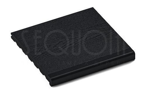 Ступень из ДПК 3D Evolution WOOD BLACK купить в Краснодаре
