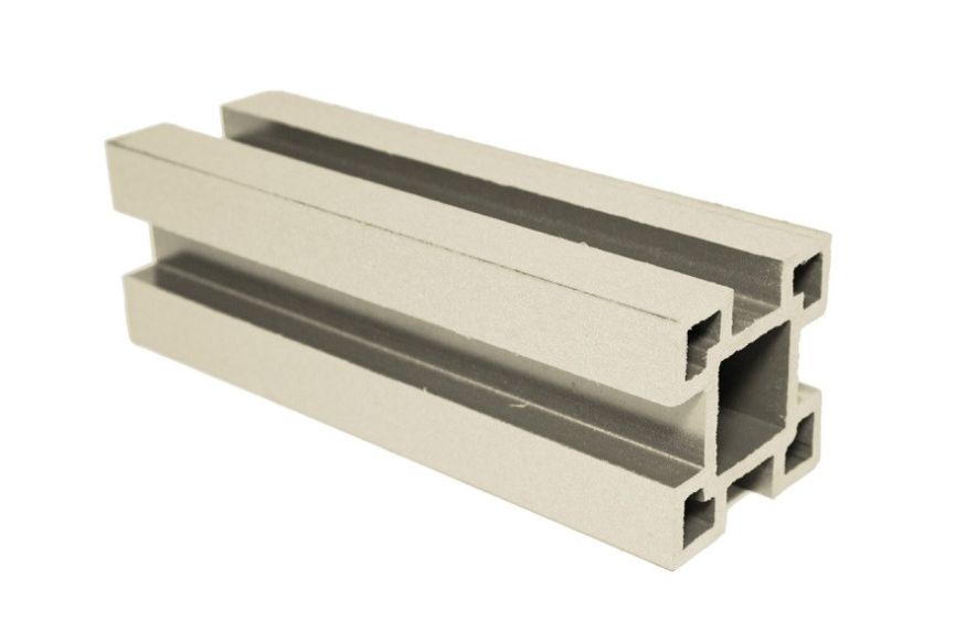 Столб с пазами ДПК AЙ-ТЕХПЛАСТ цвета слоновой кости купить в Краснодаре