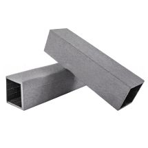 Столб опорный ДПК 3D GardenParkett 100х100мм, Серый