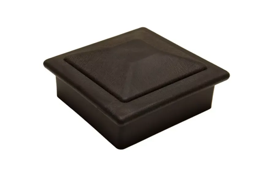 Крышка верхняя ПВХ для столба 125х125 Deckart Графит купить в Краснодаре