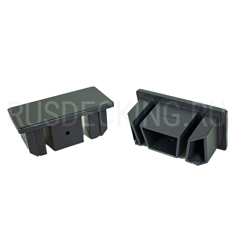 Заглушка для перил торцевая RusDecking Unodeck Графит купить в Краснодаре