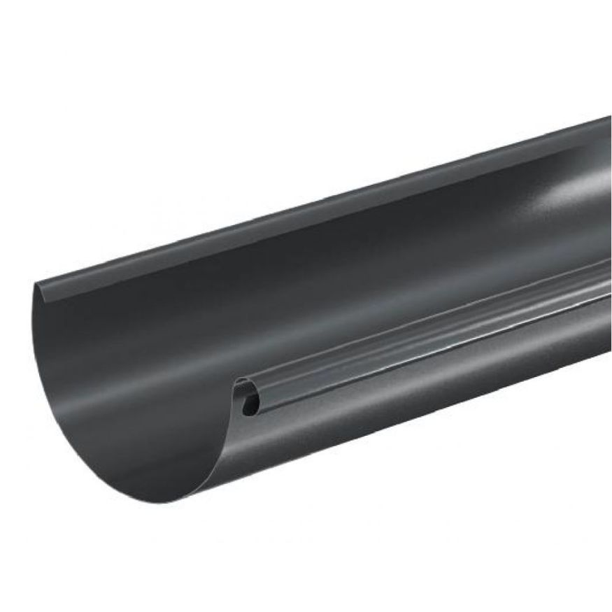 Водосточный желоб Aquasystem, цвет RAL 7024 (Тёмно-серый), длина 3.00 м, размер 125/90. купить в Краснодаре