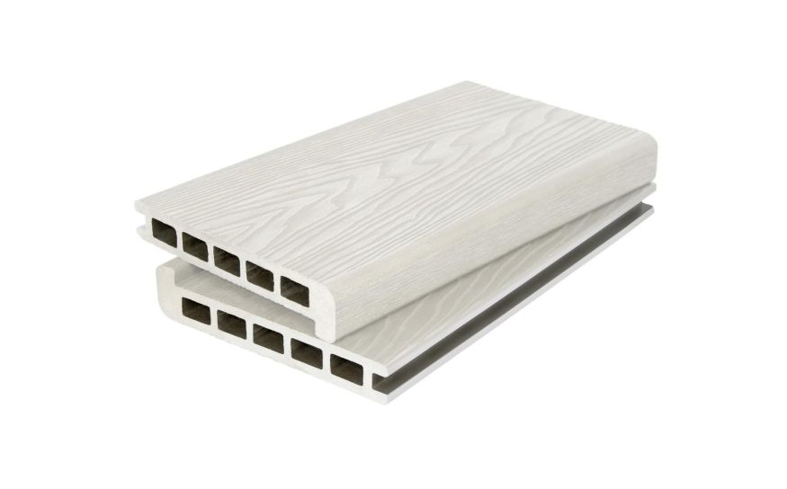 Ступень 3D GardenParkett с древесной текстурой в бежевом цвете. купить в Краснодаре