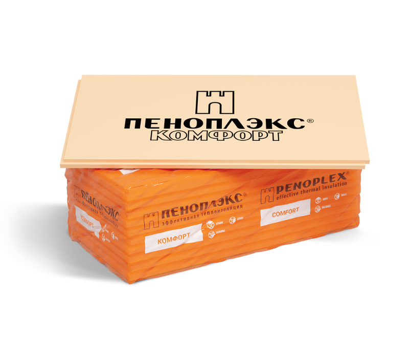 Утеплитель ПЕНОПЛЭКС КОМФОРТ 20 ММ купить в Краснодаре