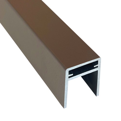 Алюминиевый П-профиль EasyDecking Венге купить в Краснодаре