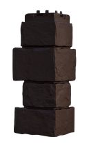 Угол наружный Grand Line, Крупный камень Classic, Шоколадный