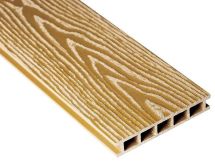 Террасная доска из ДПК Faynag Premium PINO 3D Ореховый цвет