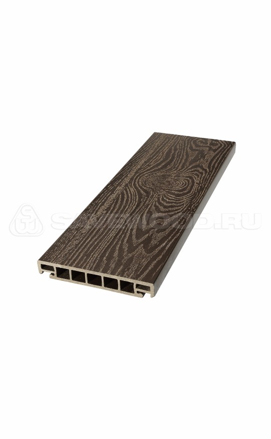 Террасная доска ДПК SaveWood, SW Salix (S) (T), Темно-коричневый купить в Краснодаре