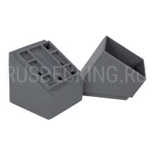 Крепление балясины наклонное RusDecking Unodeck Серый