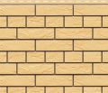Фасадная панель Доломит, Кирпич Славянка, Желтый  купить в Краснодаре