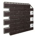 Фасадная панель FineBer, Баварский кирпич, Тёмно-коричневый купить в Краснодаре