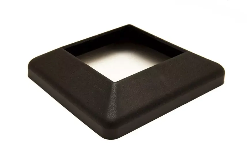 Крышка нижняя ПВХ для столба 125х125 Deckart Графит купить в Краснодаре