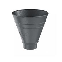 Водосборная воронка круглая Aquasystem RR 23 Маренго матовая 125/90