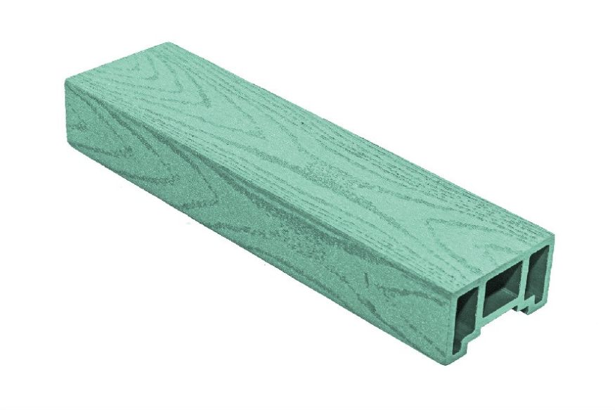 Перила из ДПК Ай-Техпласт в зеленом цвете купить в Краснодаре