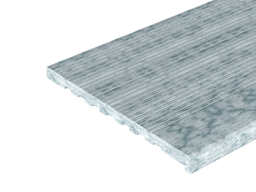 Ступени из ДПК WOODVEX Select Colorite Бело-серый купить в Краснодаре