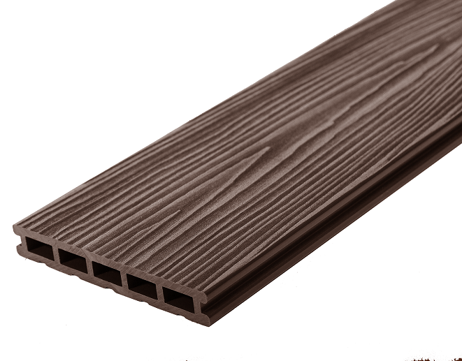 Террасная доска из ДПК RusDecking Unodeck Mogano - Цвет Венге купить в Краснодаре