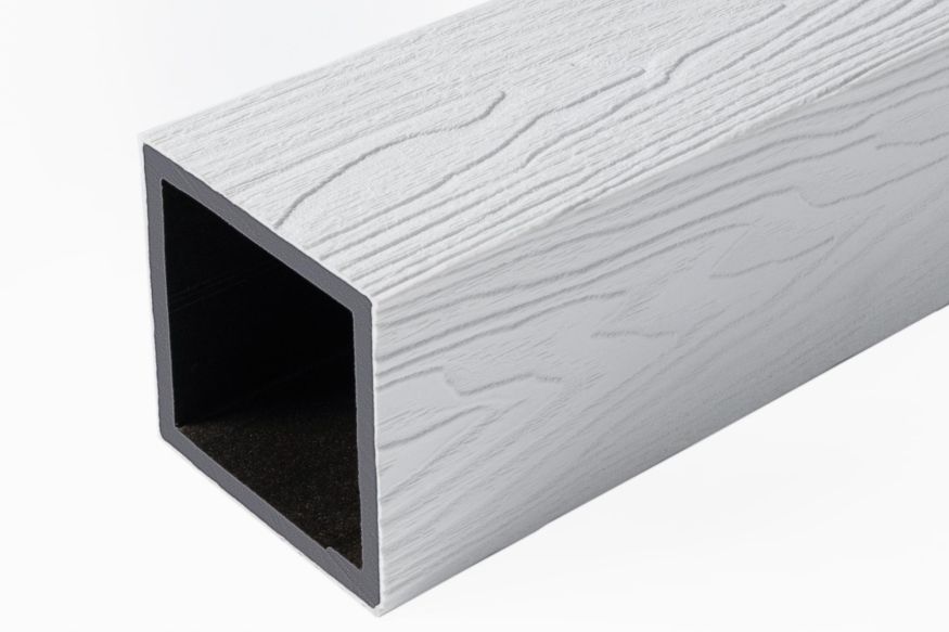 Опорный столб из ДПК GardenParkett, Белый купить в Краснодаре