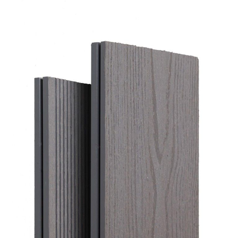 Террасная доска Ecodecking Некст Серый купить в Краснодаре