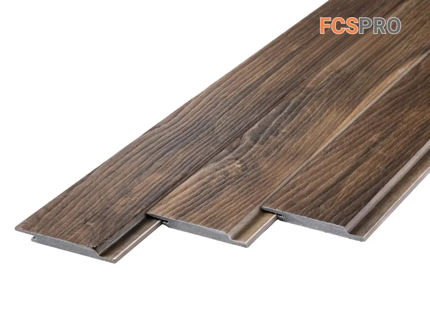 Фиброцементный сайдинг FCSPRO Click Shtil Термо ель купить в Краснодаре