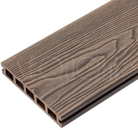 Доска террасная ДПК SEQUOIA, DUAL 3D WOOD, BROWN купить в Краснодаре