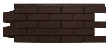 Фасадные панели Grand Line, Клинкерный кирпич Classic, Шоколадный