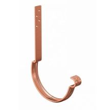 Модернизированный длинный крюк для крепления желоба Aquasystem, медь 150/100