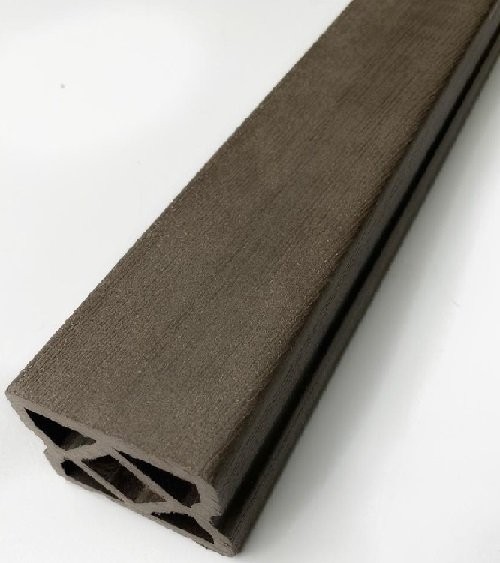 Перила верхние и нижние 66x55x4000 из дерева и пластика купить в Краснодаре