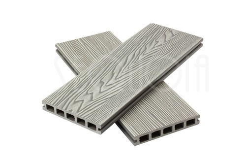 Доска террасная ДПК SEQUOIA, DUAL 3D WOOD, GRAY купить в Краснодаре