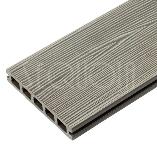 Доска террасная ДПК SEQUOIA, DUAL 3D WOOD, GRAY купить в Краснодаре