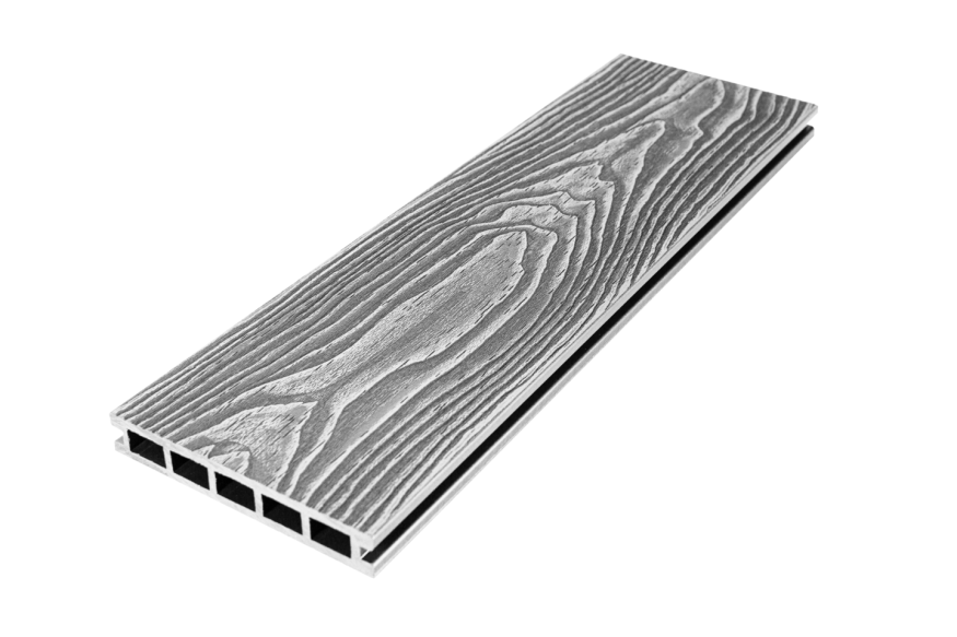 Террасная доска ДПК GardenParkett Патио, Серый купить в Краснодаре