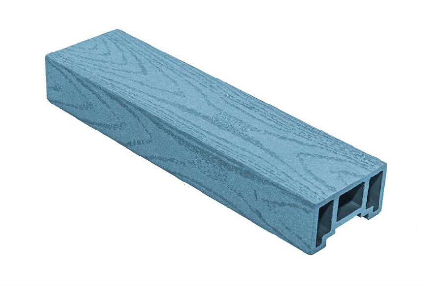 Перила из ДПК Aй-Техпласт синего цвета купить в Краснодаре