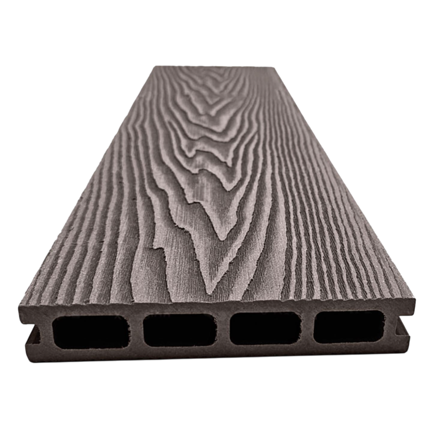 Террасная доска ДПК NanoWood 3D Double Венге купить в Краснодаре