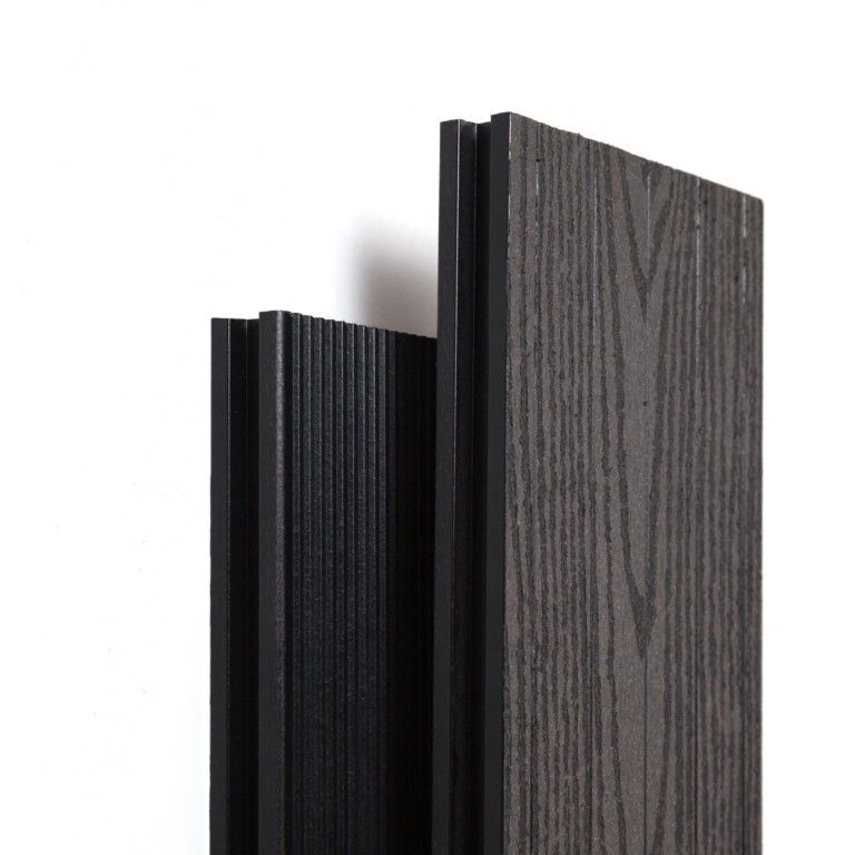 Террасная доска Ecodecking Техно плюс Графит купить в Краснодаре