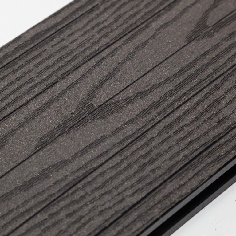 Террасная доска Ecodecking Техно плюс Графит купить в Краснодаре