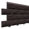 Фасадная панель Доломит, Альпийский премиум, цвет Венге. купить в Краснодаре