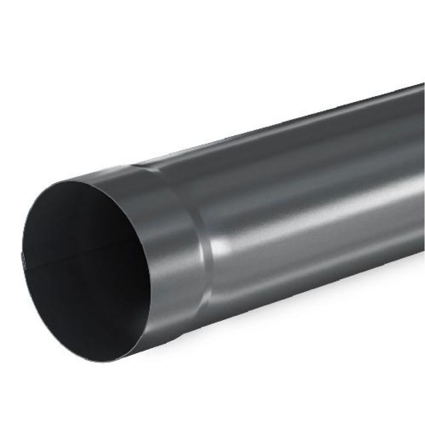 Водосточная труба Aquasystem, RAL 7024, тёмно-серый, длина 3.00 м, диаметр 125/90. купить в Краснодаре