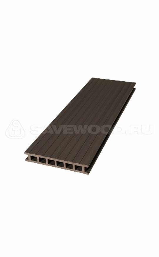 Террасная доска ДПК SaveWood, SW Quercus, Темно-коричневый купить в Краснодаре