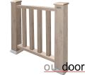 Ограждение из ДПК Outdoor Классик 3D STORM в сером миксе купить в Краснодаре